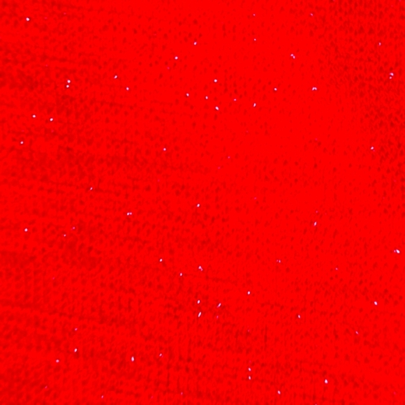 Encore Pullover Comfy Event Shimmer Fit Flare stretch red dress, midi v-neck  16 - Picture 4 of 4